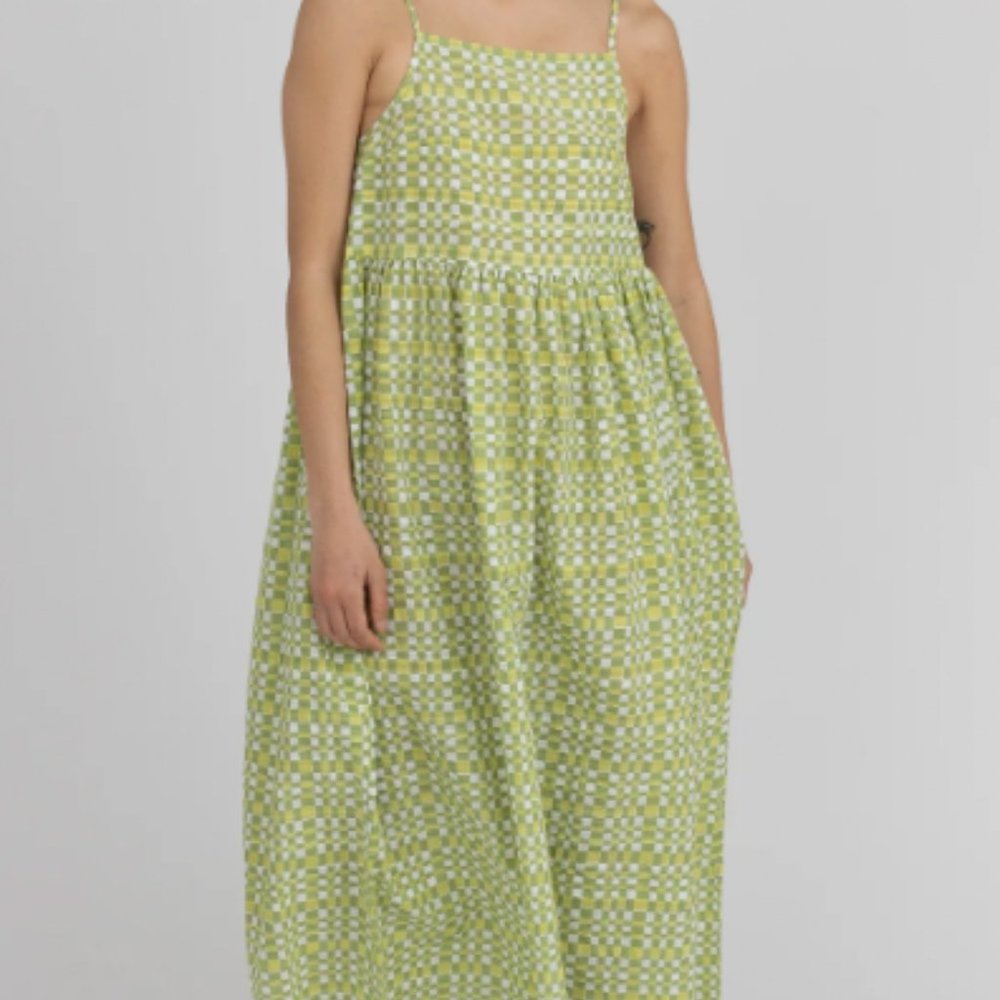 Ilana Kohn Clara Dress Wavy Plaid NBW